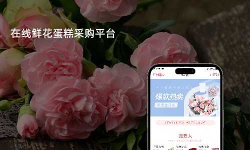 在线鲜花蛋糕采购平台APP开发案例