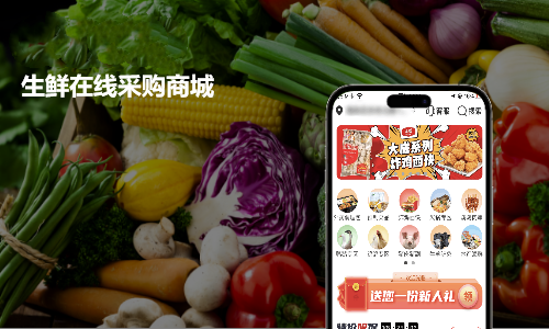 生鲜冻品在线采购商城平台APP开发案例
