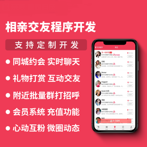 社交相亲小程序开发：打造高效精准交友平台