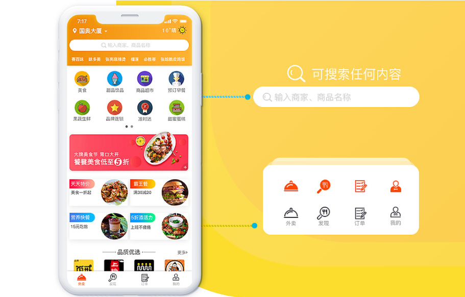 本地外卖APP软件开发市场需求与功能方案详细